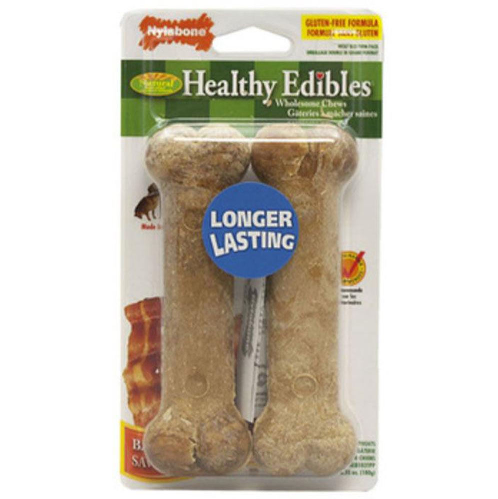 Nylabone, Healthy Edible Bacon, 2pk