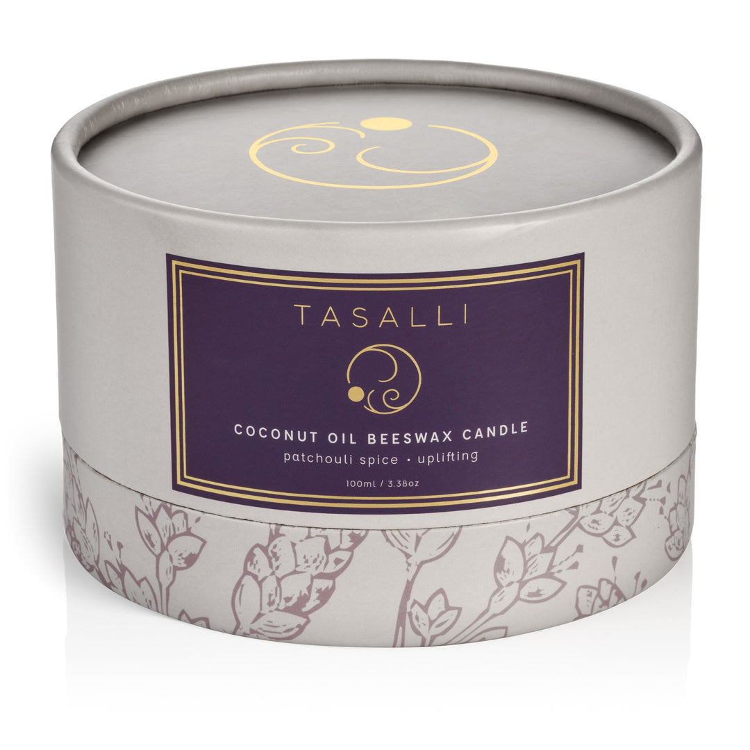 Patchouli Spice Beeswax Candle, 200 ml