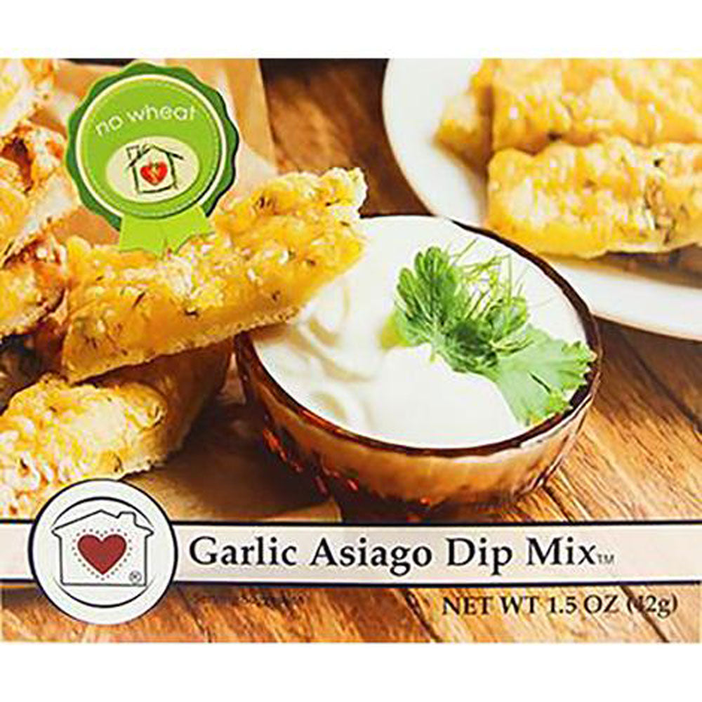 Country Home Creations, Garlic Asiago Dip Mix, 1.5 oz.