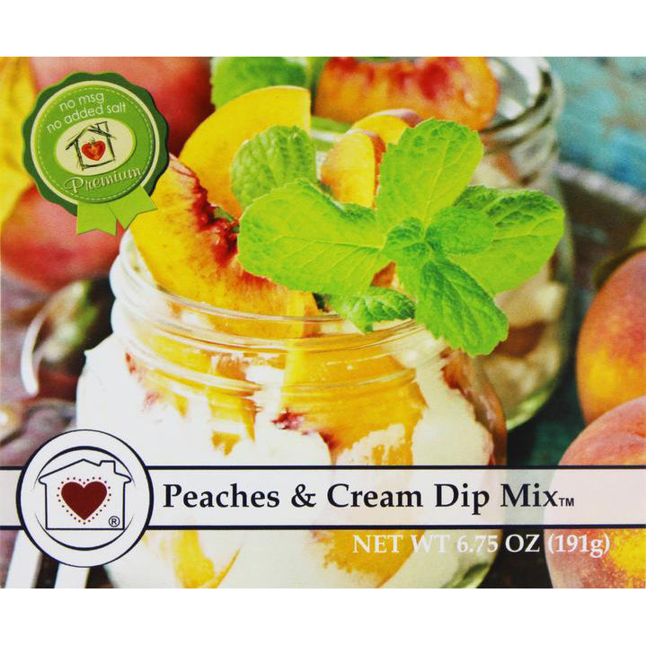 Country Home Creations, Peaches & Cream Dip Mix