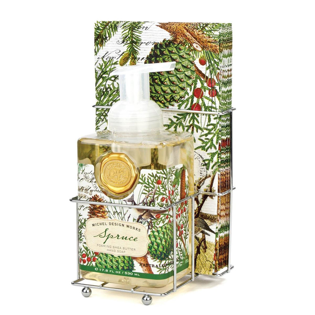 Spruce Foaming Hand Soap Napkin Set