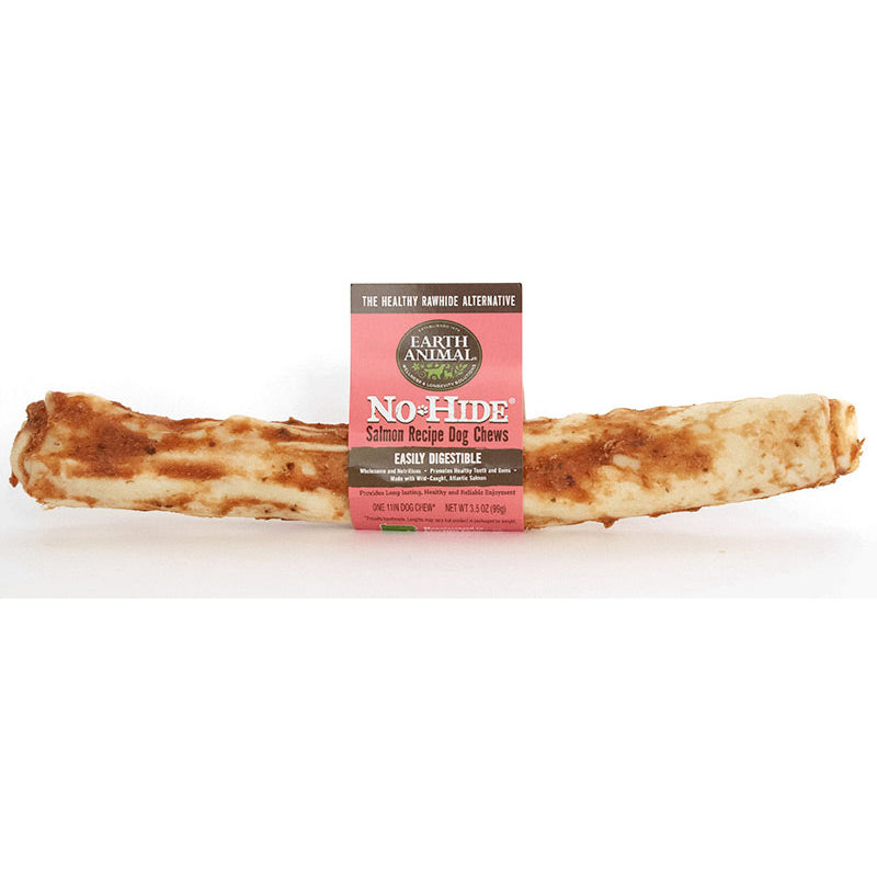 Earth Animal No-Hide, 11" Dog Chew, Salmon