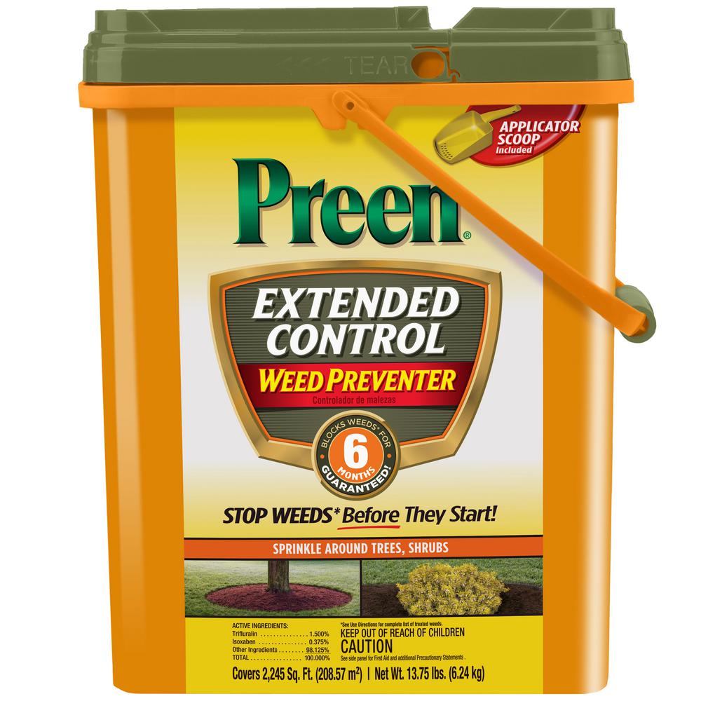 Preen Extended Control Weed Preventer, 13.75 lbs.