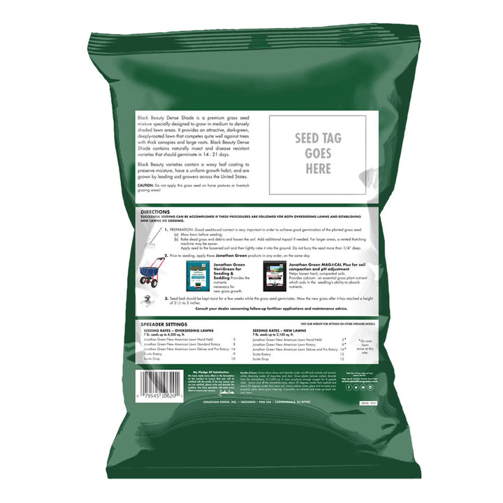 Jonathan Green Black Beauty® Dense Shade Grass Seed, 1 lb.
