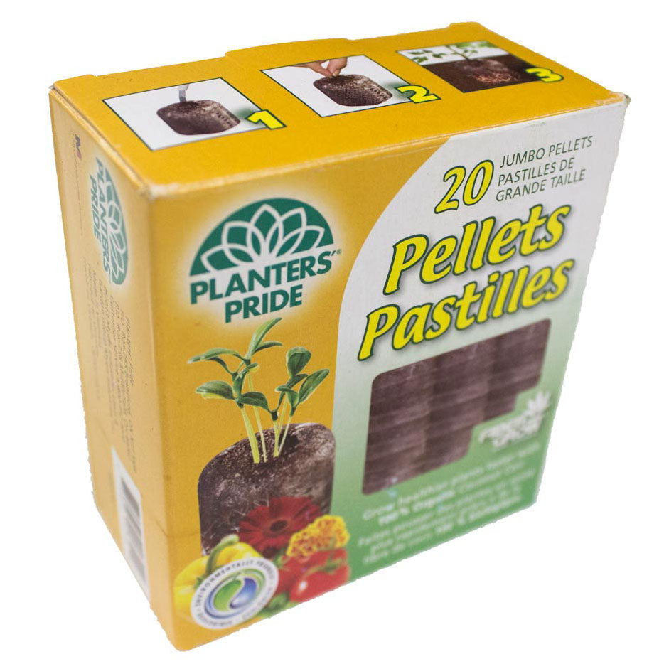 20 Jumbo Coconut Coir Growing Pellets Refill