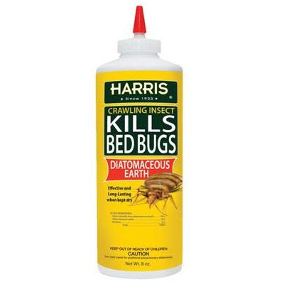Harris Diatomaceous Bed Bug Killer Powder, 8 oz