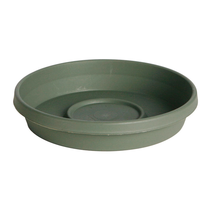 Bloem Terra Plastic Saucer, Living Green, 20 in.