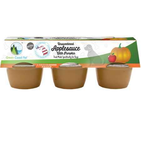 Green Coast Pet Applesauce with Pumpkin-6 Pack