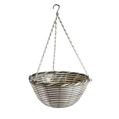 Round Plastic Hanging Basket, 14"