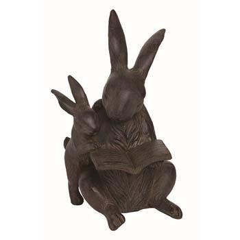 Bunny Reading Book Tabletop Decor