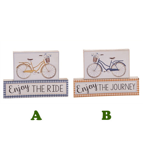 Country Life Bike Block Décor