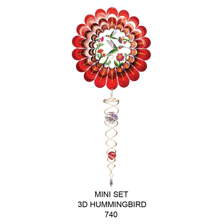 Spinfinity Red Hummingbird 3D Spinner