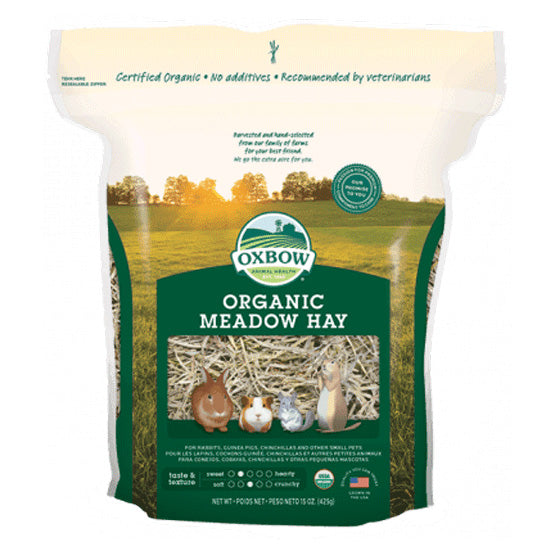 Oxbow Organic Meadow Hay, 15 oz