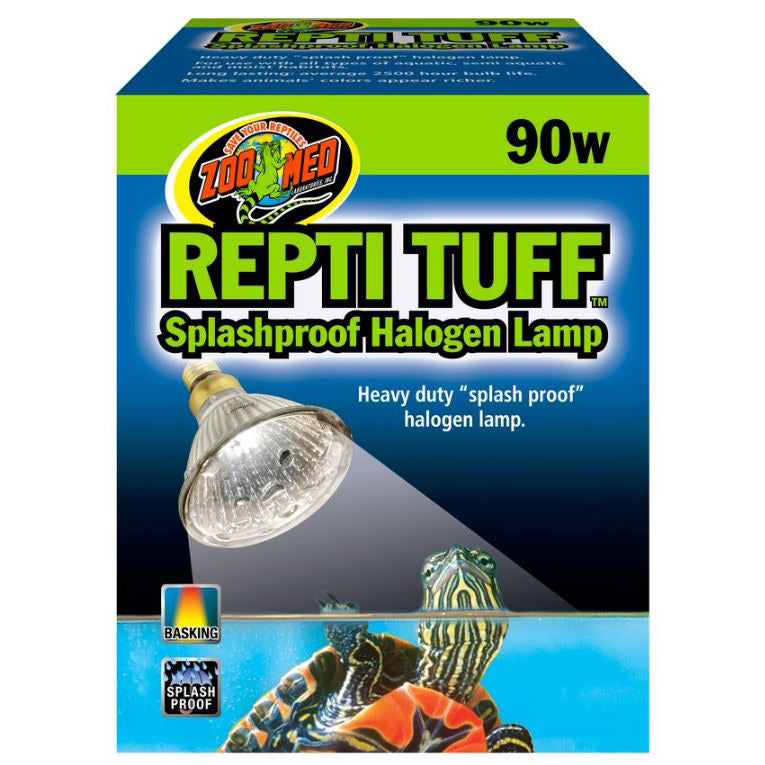 Repti Tuff Splashproof Halogen Lamp, 90 Watt