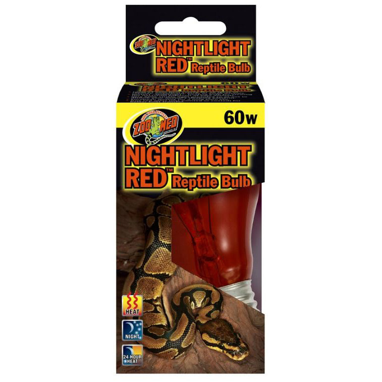 Nightlight Red Reptile Bulb, 60 Watt