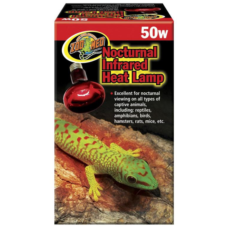 Nocturnal Infrared Heat Lamp, 50 Watt