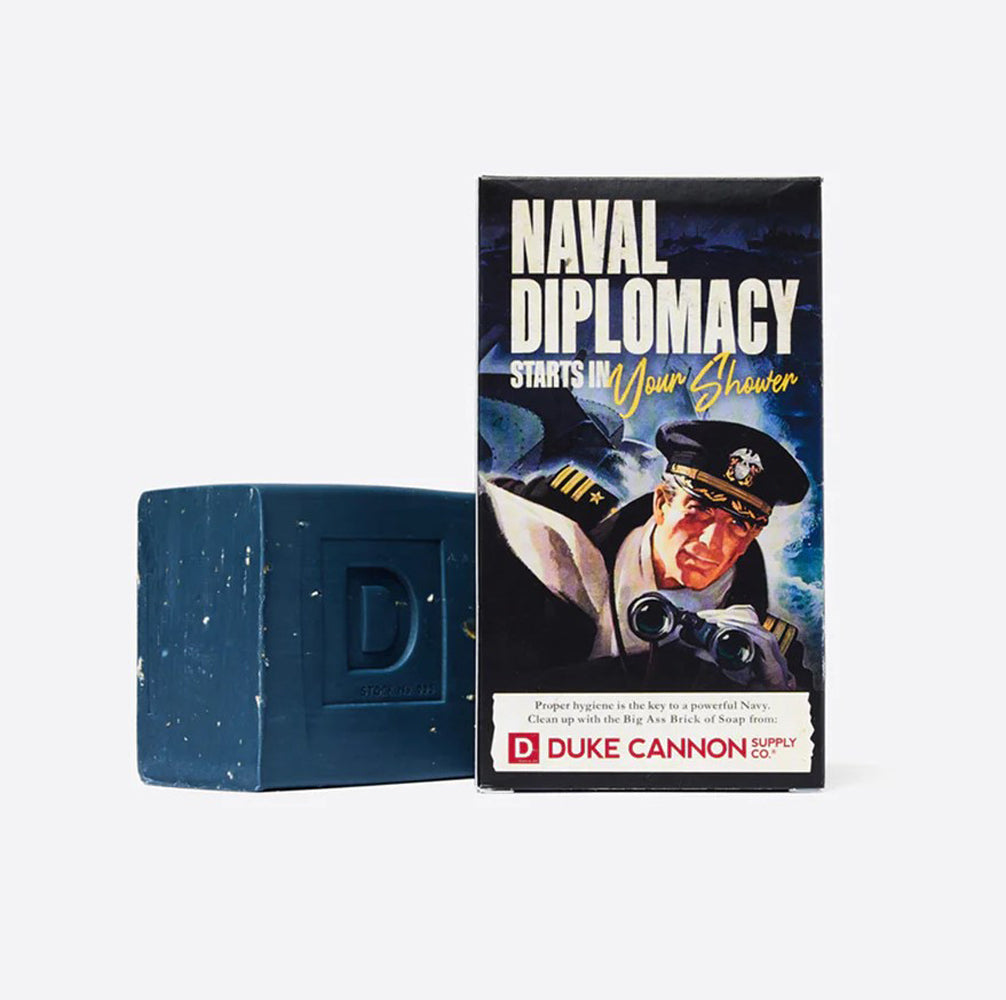 Duke Cannon, Naval Diplomacy Soap, 10 oz.