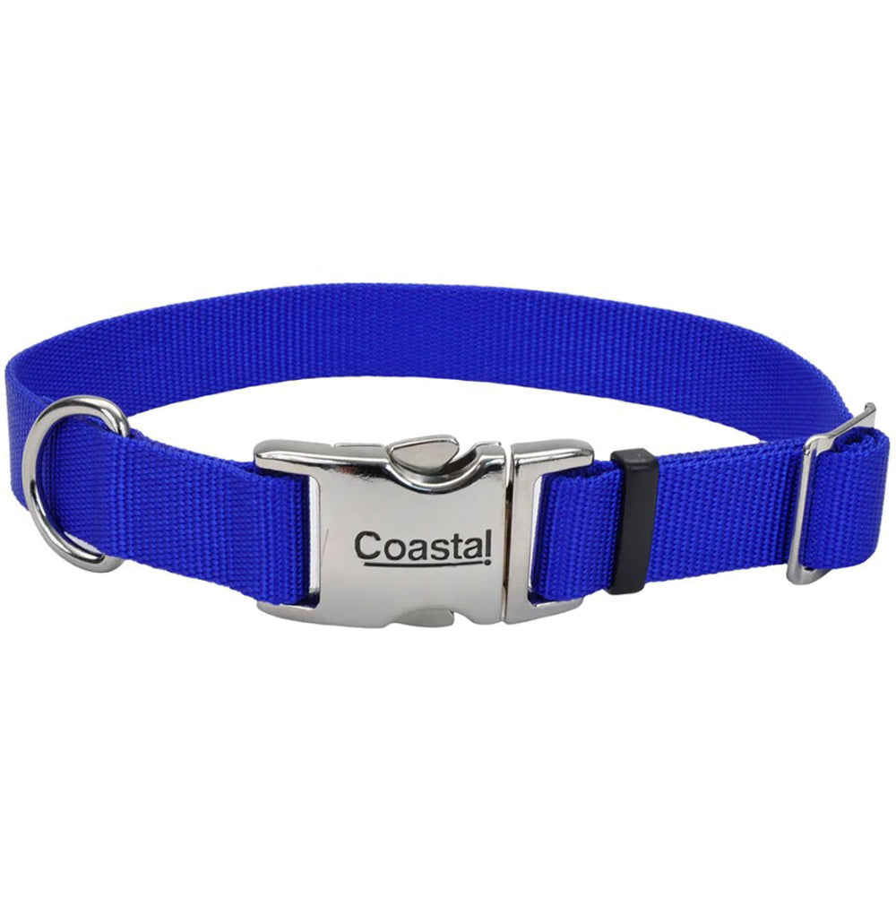 Coastal Pet, Titan Metal Collar, 5/8", Blue