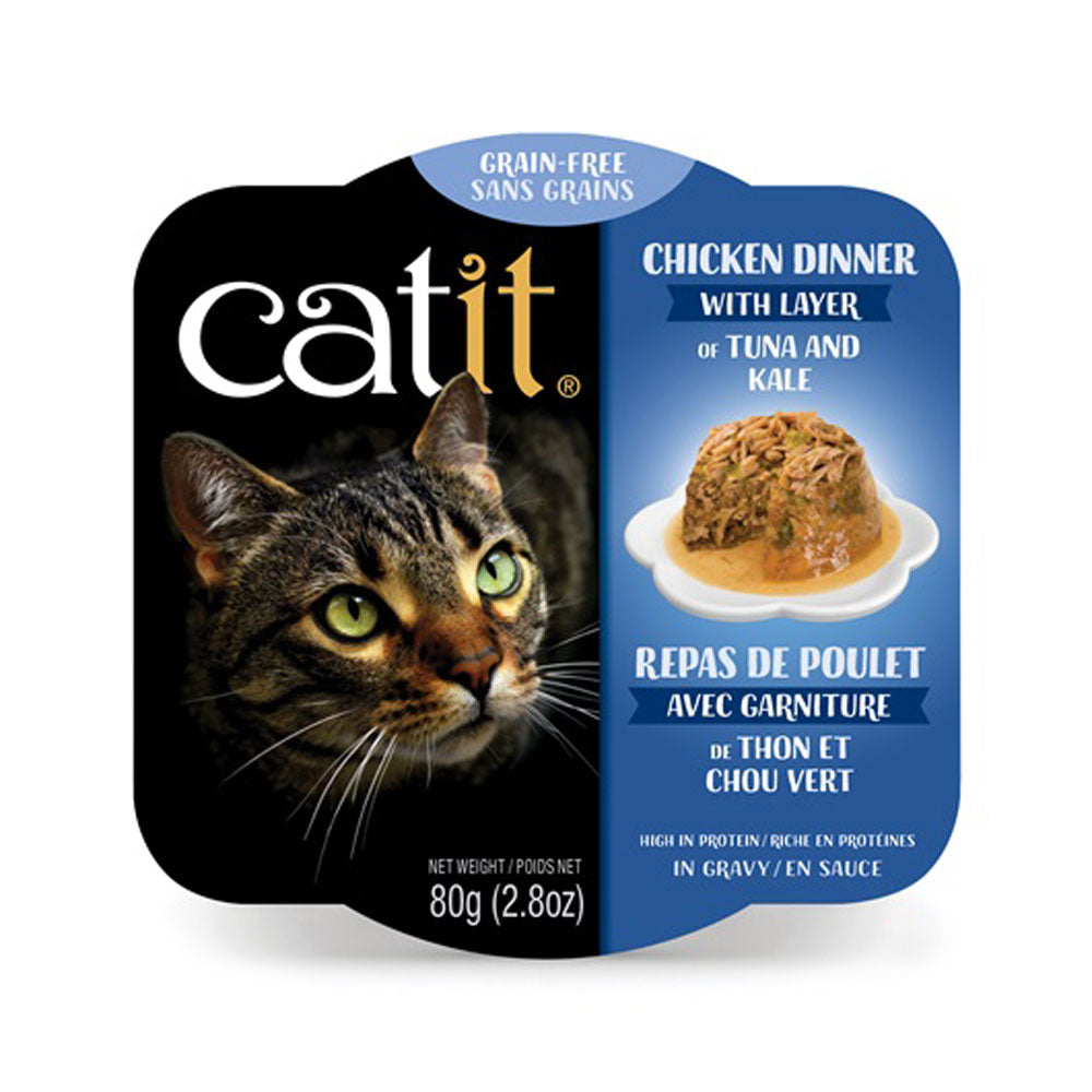Catit, Chicken Dinner W/Tuna & Kale