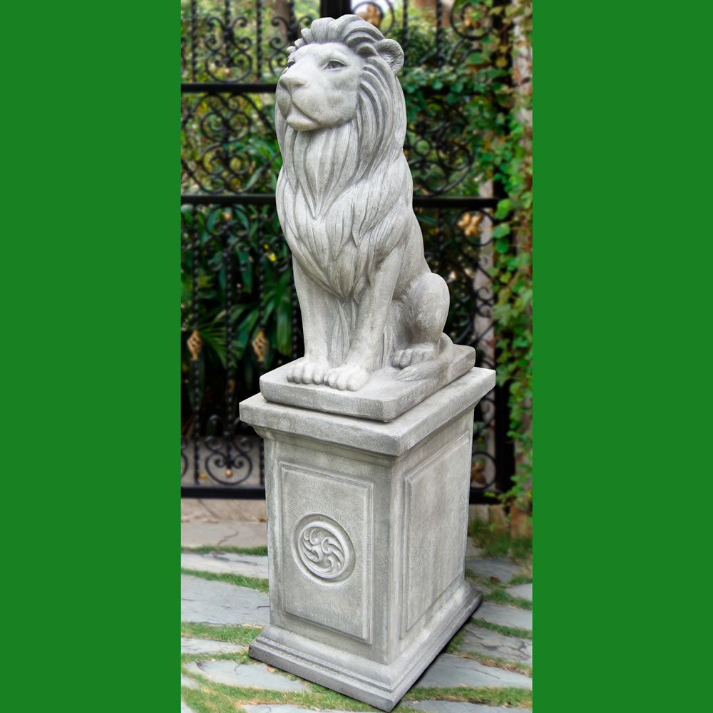 Henri Studio, Noble Lion & Pedestal