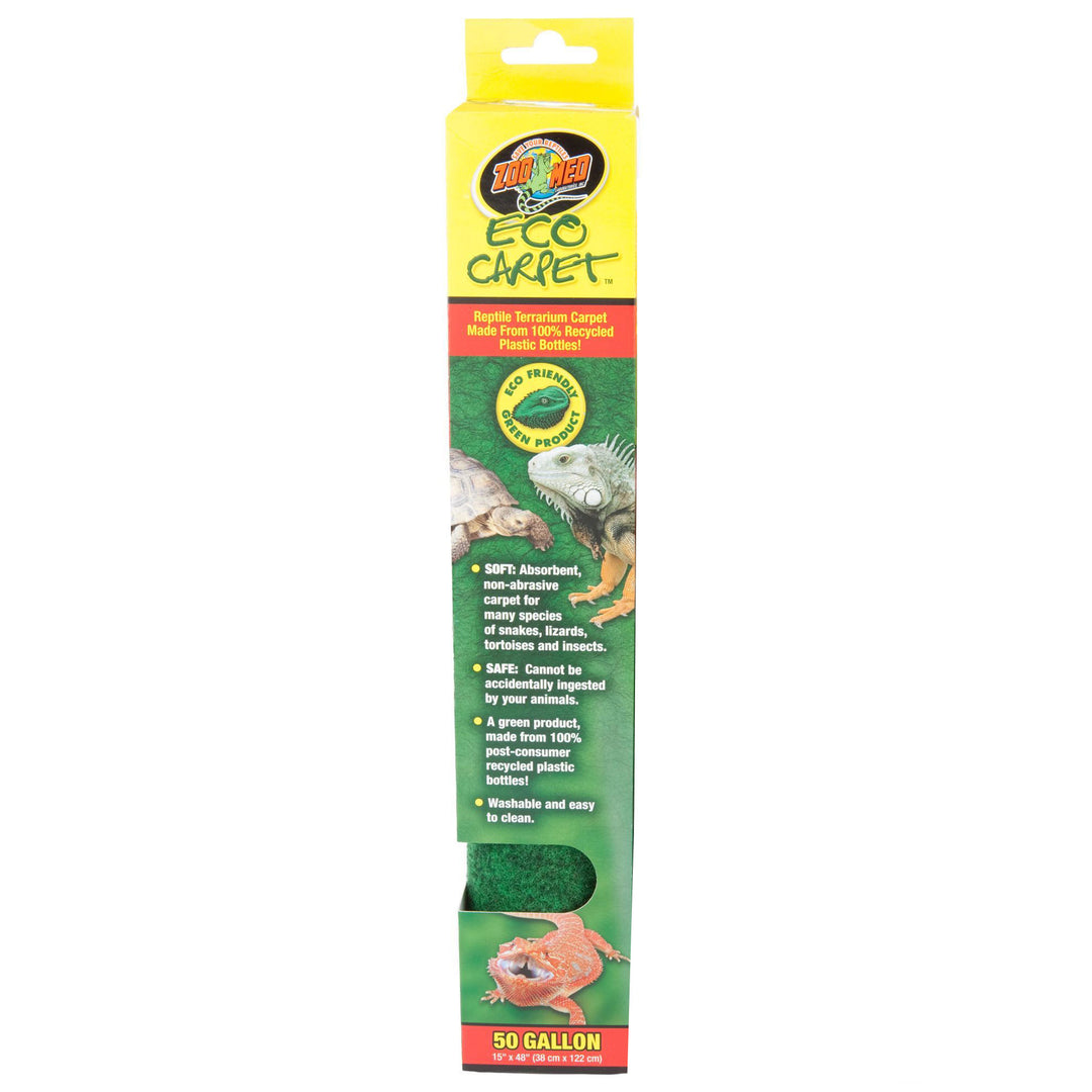 Zoo Med Eco Carpet, Green, 50 GAL.