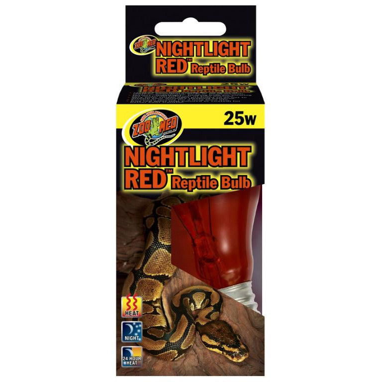 Nightlight Red Reptile Bulb, 25 Watt