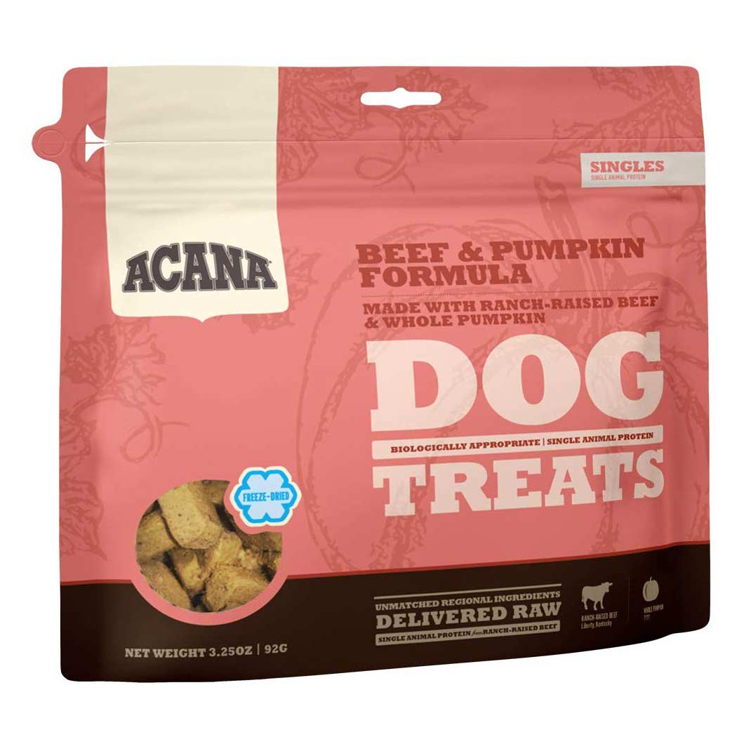 Acana Beef & Pumpkin Freeze Dried Treats, 3.25 oz