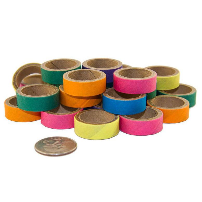 A&E, Bitty Birdie Bagels Bird Toys, 1"