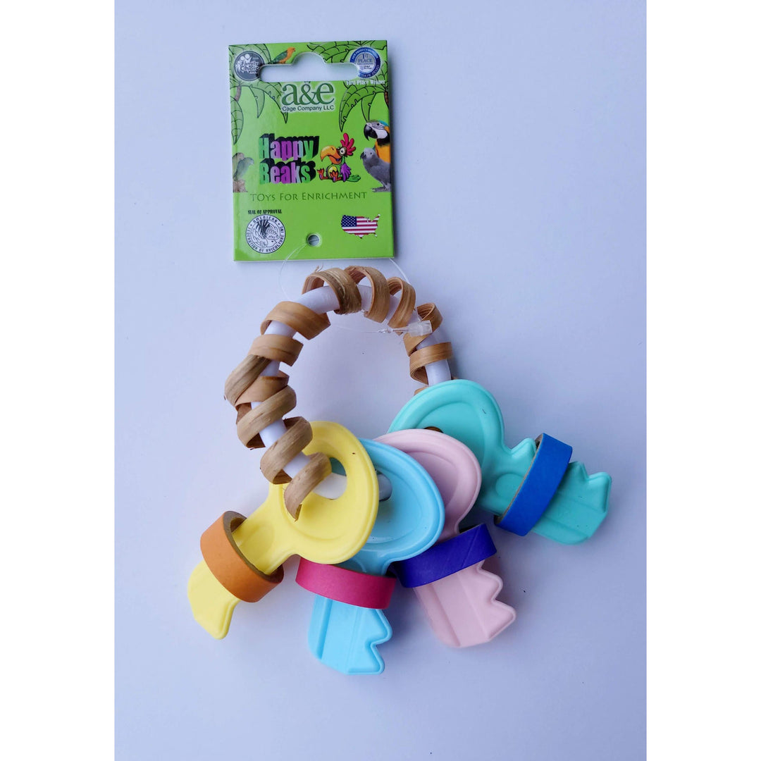 Happy Beaks Beem Keys Bird Toy
