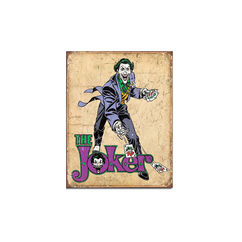 The Joker Metal Sign, 16"