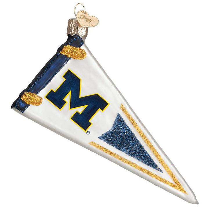 Michigan Pennant Ornament