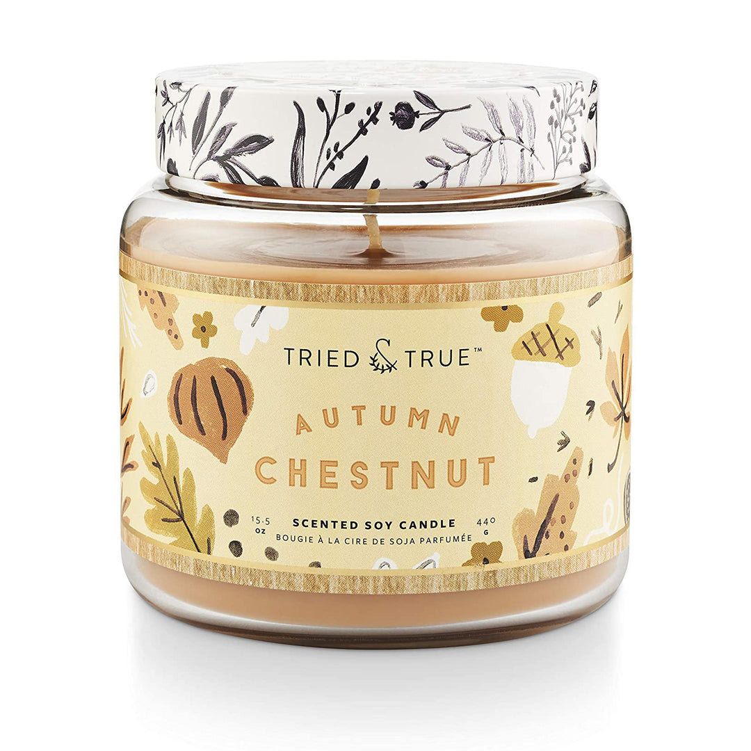 AUTUMN CHESTNUT JAR 15 OZ