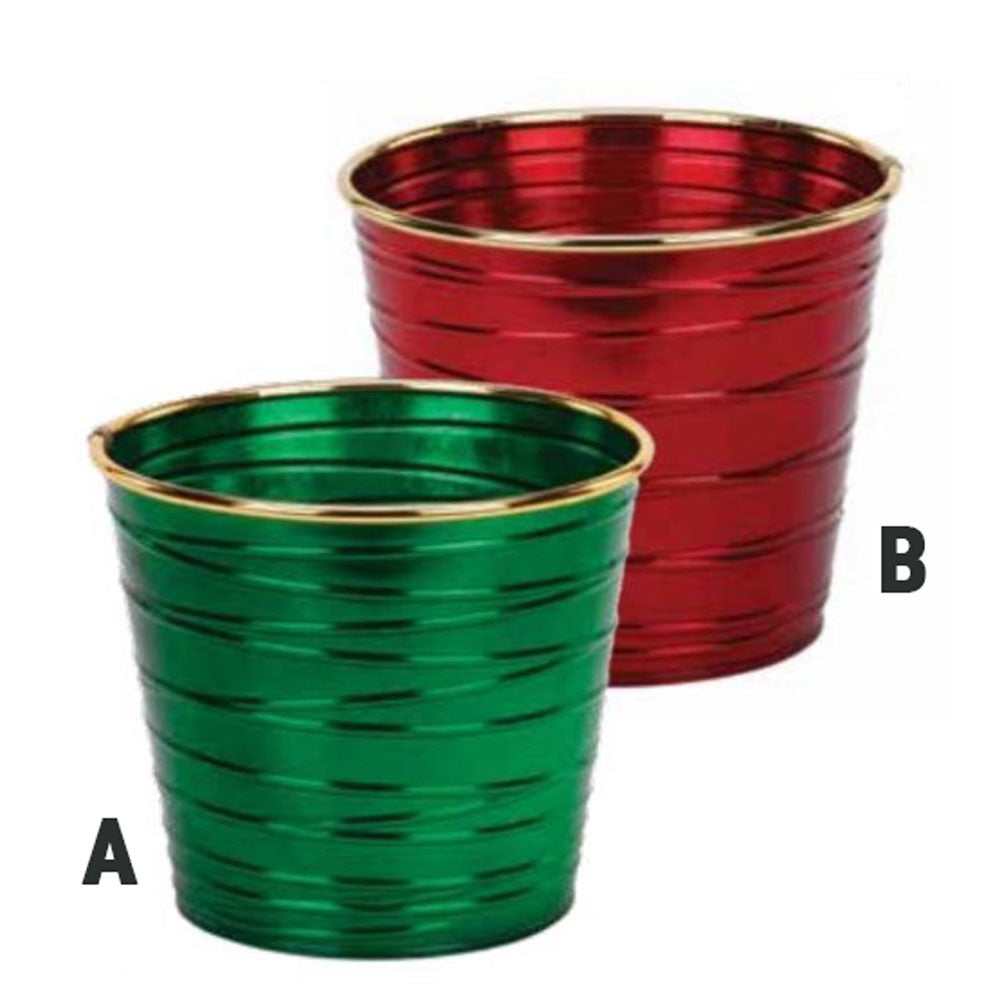 Napco, Pot Cover Red or Green, 6.5"