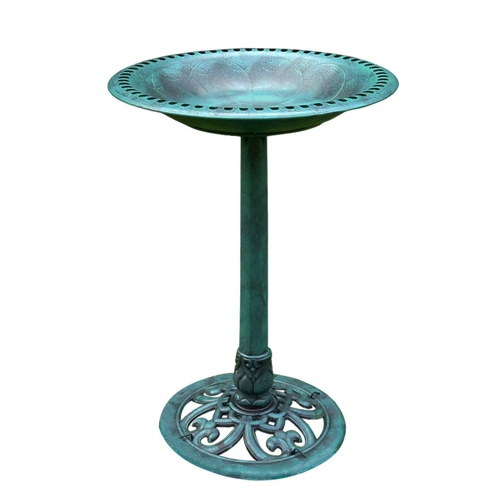 Birdbath w/Scrollwork