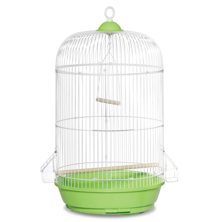 Small Round Bird Cage, 12.75" Dia x 26" High