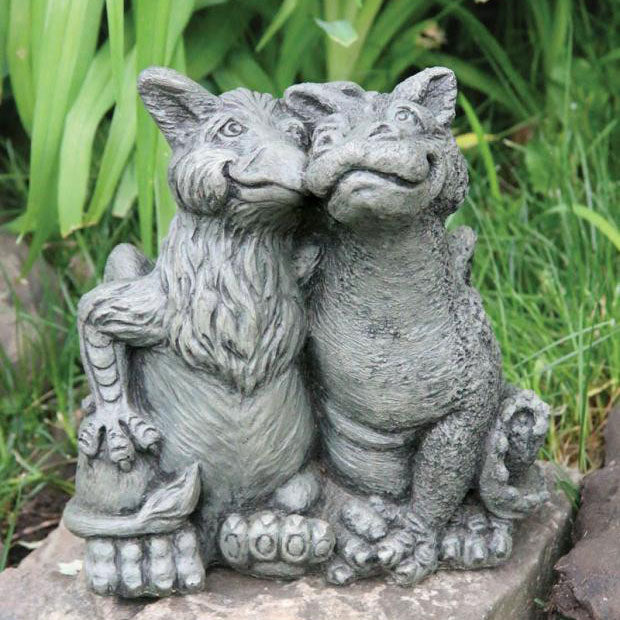 Best Friends Statue, Chirp and Rexy, 10.25"