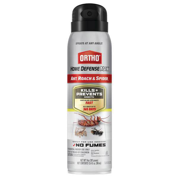 Ortho Home Defense Max Ant Roach Spider Aerosol, 14 Oz.