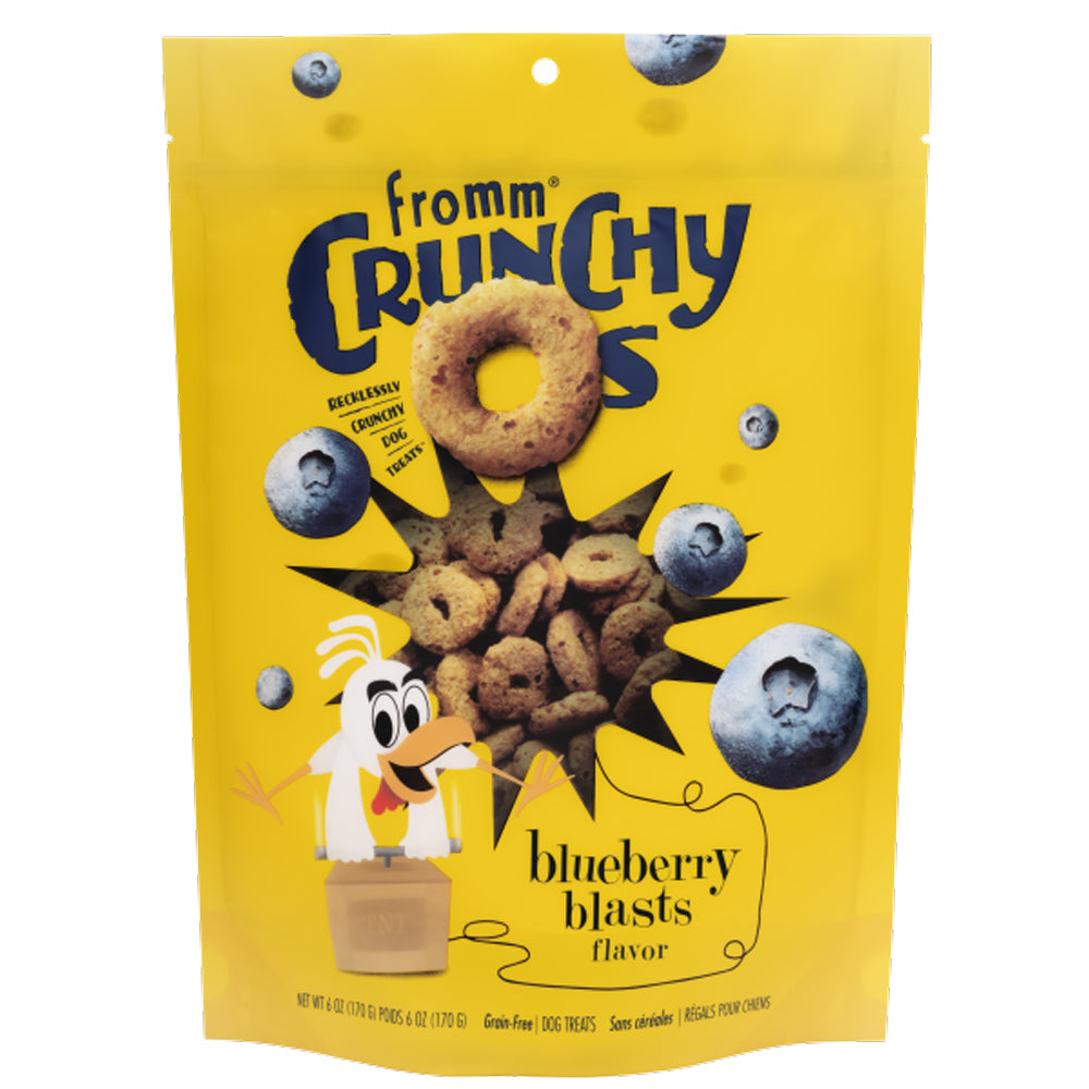 Fromm, Crunchy O's Blueberry Blasts, 6 oz.