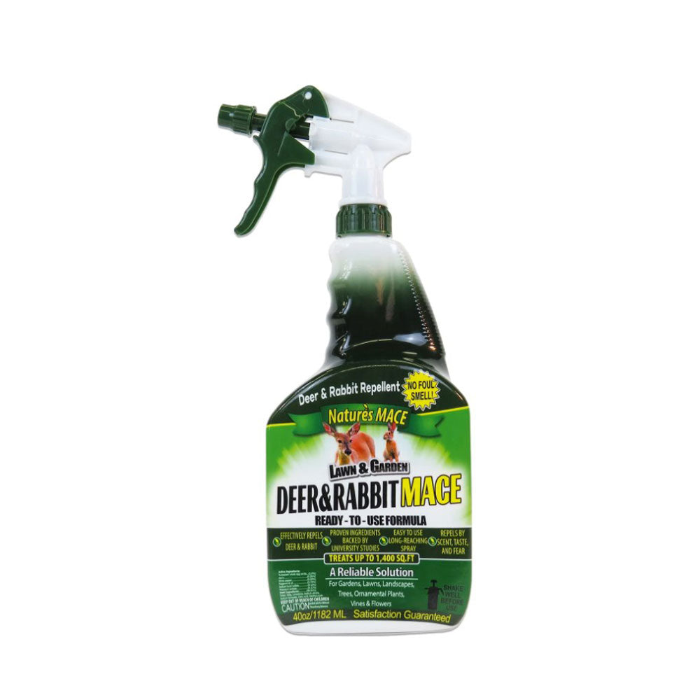 Nature's Mace, Deer & Rabbit Repellent, Ready-to-Use 40oz Spray
