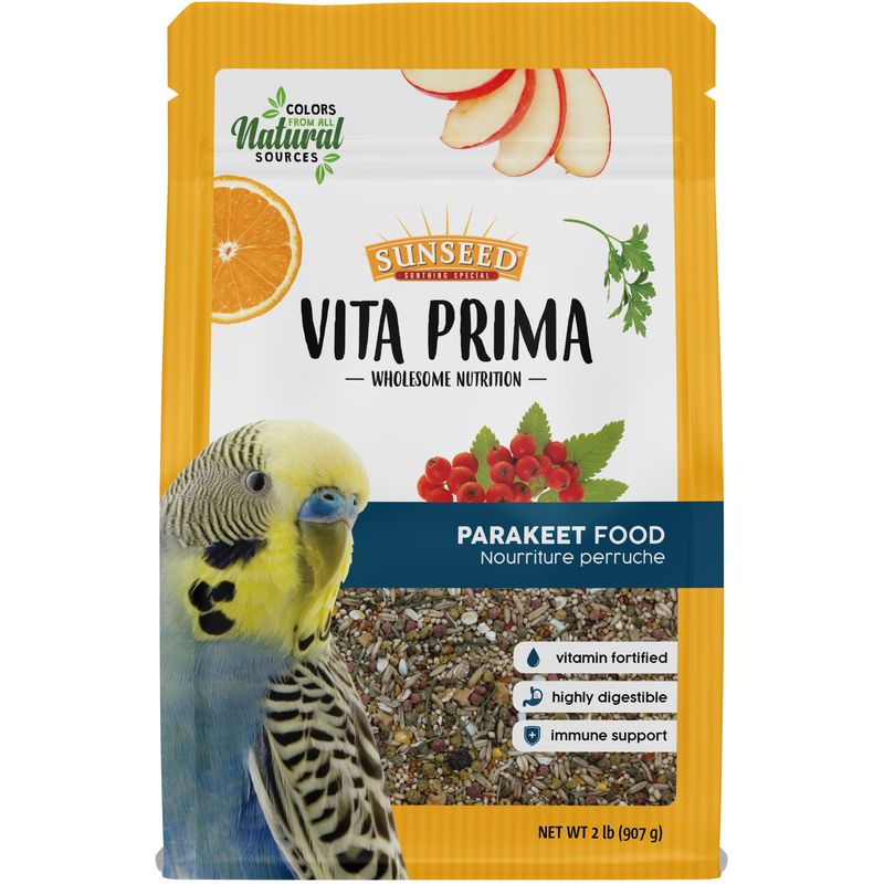Sunseed Vita Prima Parakeet Food, 2 lb