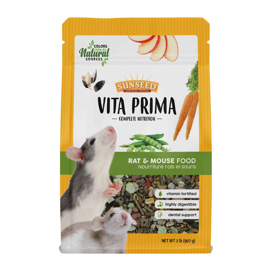 Sunseed, Vita Prima Rat & Mouse Food, 2 LBS