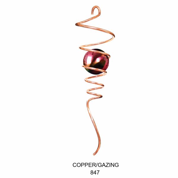 Spinfinity Designs Spiral Tail-Copper/Gazing 10" Stainless Steel