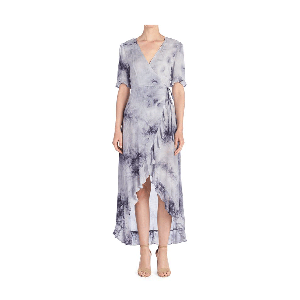 Miranda Dress, Blue Tie Dye, XXL
