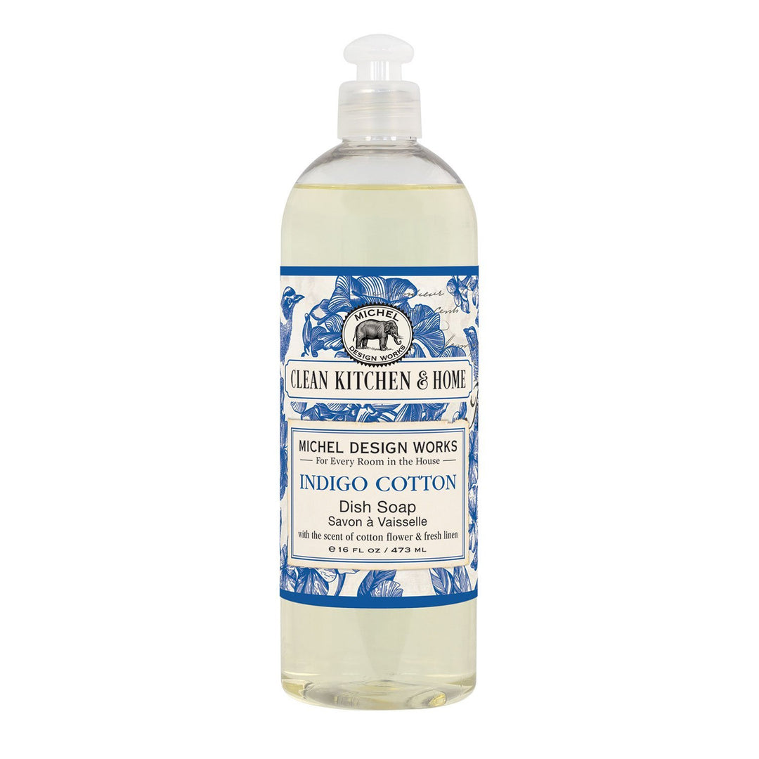 Indigo Cotton Dish Soap