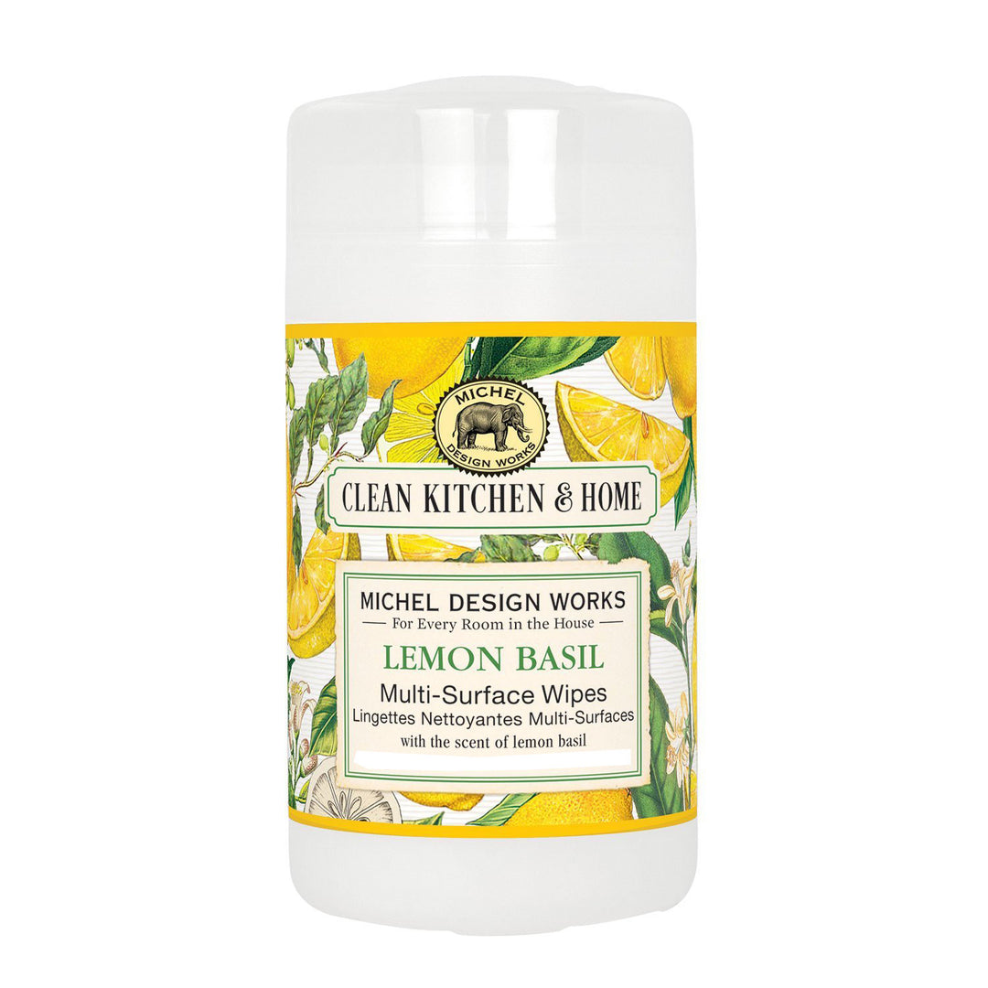 Lemon Basil Multi-Surface Wipes
