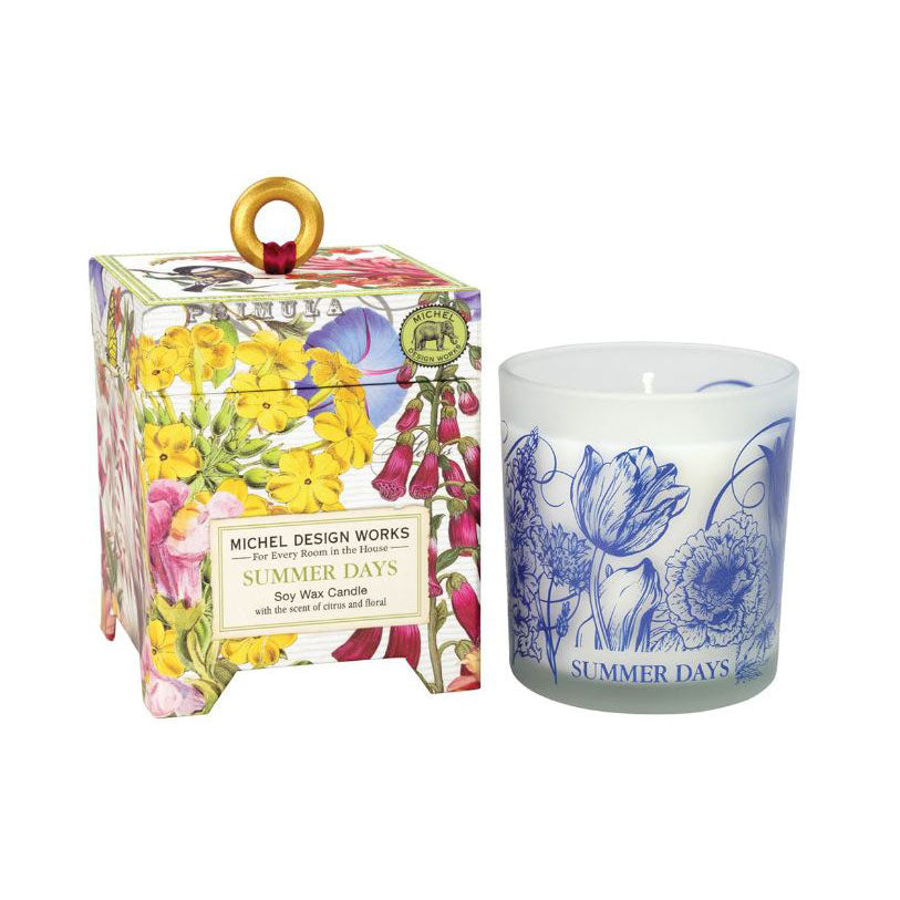 Summer Days Soy Wax Candle, 6.5 oz.