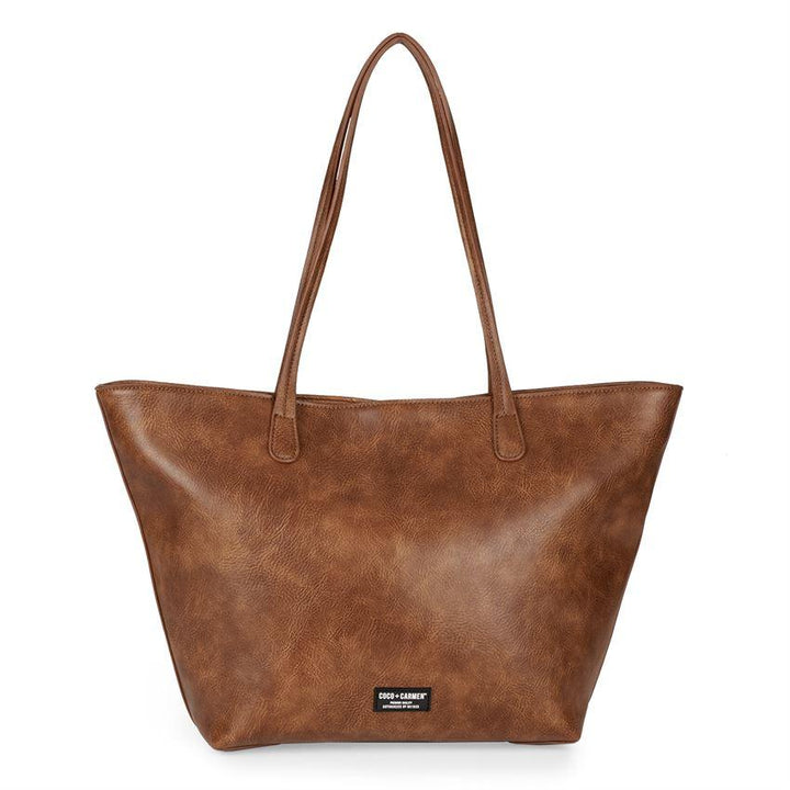 Noemi Neverful Tote, Cognac