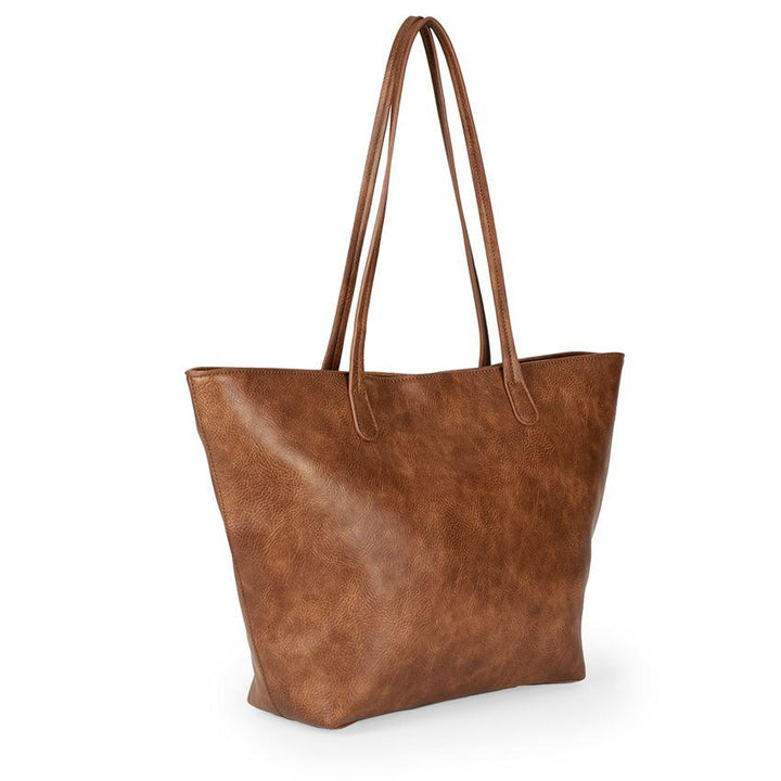Noemi Neverful Tote, Cognac