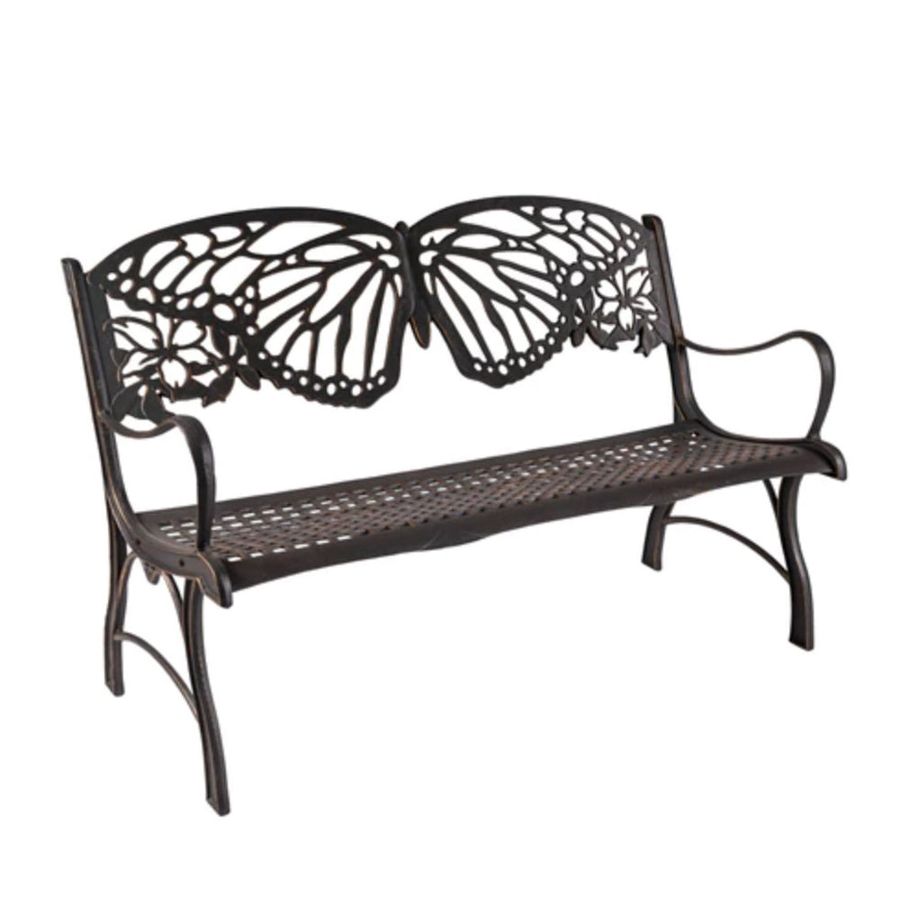 Painted Sky, Butterfly Bench, Iron
