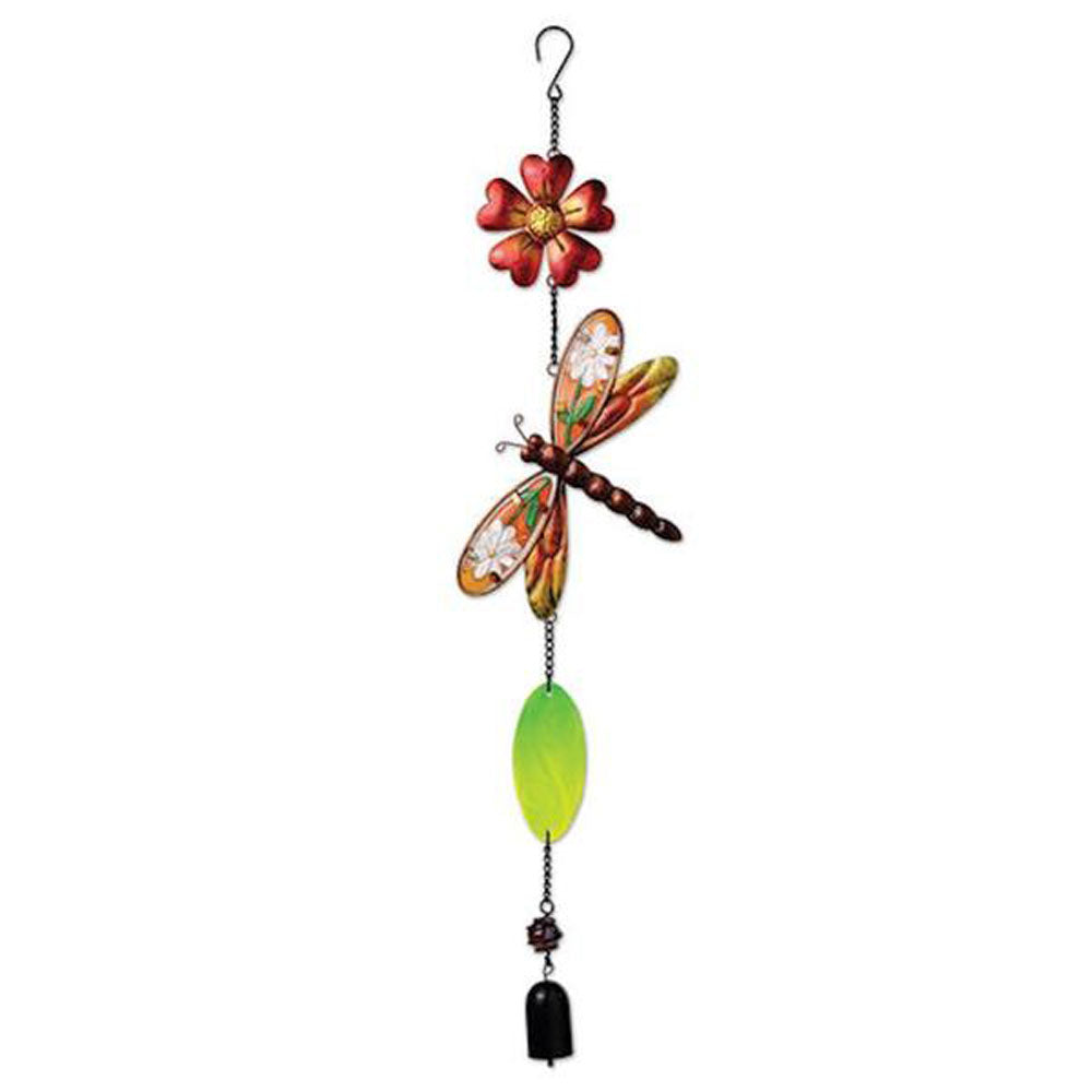 Sunset Vista, Dragonfly Wind Chime, 28"